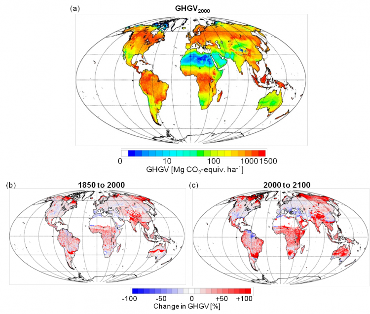 Quantifying  Carbon sequestration from a Greenhouse-gas-value perspective